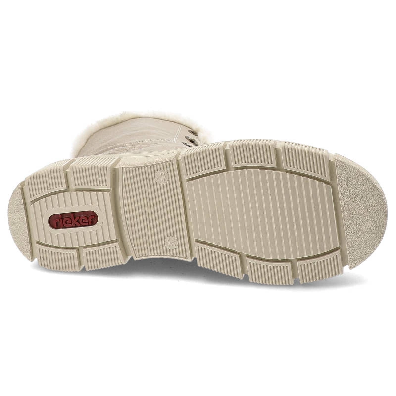 Botki RIEKER - X3402-60 Beige