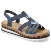 Sandalen RIEKER - V7909-12 Dunkelblaue 