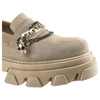 Halbschuhe CARINII - B5975_-O17-000-000-E33 Beige