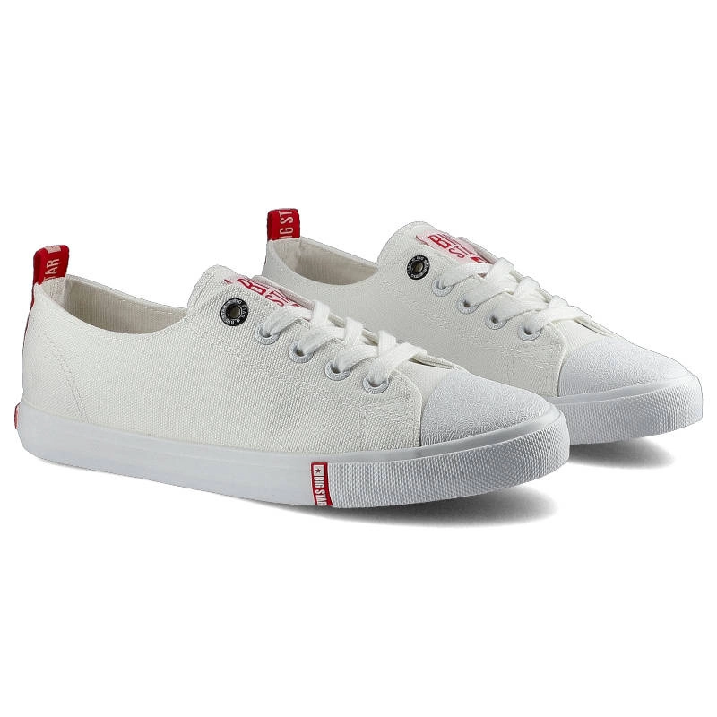 Turnschuhe BIG STAR - FF274087 Weiß/Rot