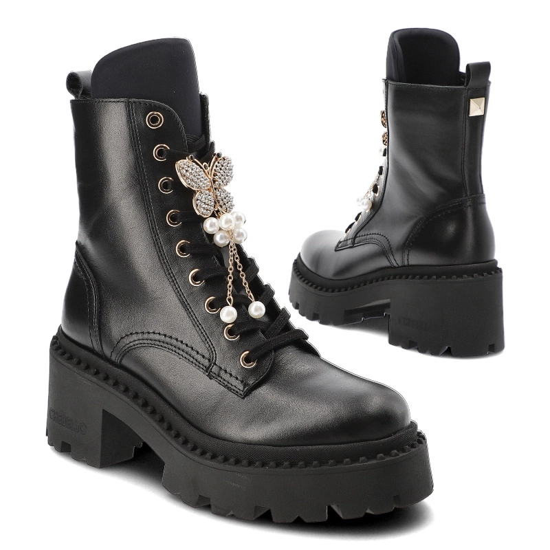 Stiefeletten CHEBELLO - 4590_-002-000-MIC-S303 Czarny