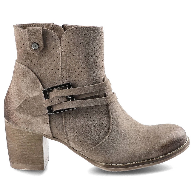 Stiefeletten LEMAR - 30050 W.Taupe+Perf